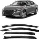 MIALUTY® Window Visors Rain Guards for Nissan Sentra 2020-2025, Out-Channel Vent Visors Heat Insulation Sun Shade Accessories for Cars