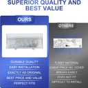 Cooouds| W10515057 Freezer Light Compatible with Whirlpool freezer light bulb replacement, Wrs325fdam02 freezer light Replacement,W10515057 Lights Fit for Whirlpool, Kenmore, Maytag, KitchenAid