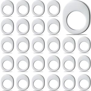 40 Pcs Offset Wheel Washers Bulk for Most Wheels Tire Repair Tools