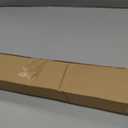 LazBlinds No Drill Roman Shades for Windows, Cordless Blackout Window Shades with UV Protection, Polyester Fabric for Bedroom & Living Room, 34" W x 64" H, Natural