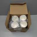 200 Pcs Floral Paper Tea Cups and Saucers 7 oz Disposable Tea Party Decorations Vintage Cute Paper Tea Cups and Plates with Handles for Girls Wedding Baby Bridal Shower Birthday, Serve 100(Blue)