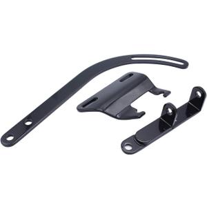 Small Block Alternator Bracket Kit Black Compatible for SBC Small Block Chevy Engines with Short Water Pump