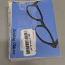 Progressive Multifocus Reading Glasses for Women Men Blue Light Blocking Spring Hinge Square Computer Readers (4 Pack Mixed B)