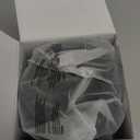 Purroch Advanced Memory Foam Neck Travel Pillow, Neck Pillow Airplane with Eye Mask & Ear Plugs, Designed for The Comfort of Travel & Office, Travel Pillow for Plane, Car, Home, Work, Dark Grey