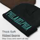 Winter Hat Cities Beanie for Men and Women Knit Cuffed Cap Perfect for Gifts (Black)