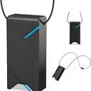 Magnetic Anti-Loss Necklace for JUUL vaporizers - Wearable Holder Compatible with JUUL vaporizers (Device not Included) (Black)