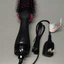 Hair Dryer Brush Blow Dryer Brush in One, Upgraded 4 in 1 Hair Dryer and Styler Volumizer with Negative Ion Anti-frizz Ceramic Titanium Barrel Hot Air Hair Straightener Brush