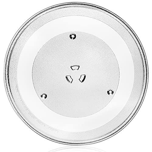 13.5" Microwave Glass Turntable Plate Fit for GE Hotpoint Microwave Glass Plate - Replace Microwave Glass Tray # WB39X10032 JVM3160DF1BB JVM3160DF1CC JVM3160DF1WW - BY AMI PARTS