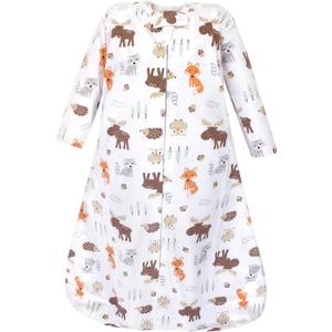 Hudson Baby Unisex Baby Long Sleeve Cotton Jersey Sleeping Bag (18-24 Months, Boy Woodland)