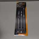 GEARWRENCH 4 Piece 3/8" Drive Wobble Extension Set Including 3", 6", 10" & 12", 81201