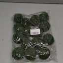 BYHER Natural Green Moss Decorative Ball,Handmade (3.5"-Set of 6)