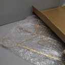 Deco 79 Metal Scroll Large Free Standing Adjustable Display Stand Easel with Chain Support, 22" x 21" x 46", Gold