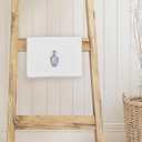 Chinoiserie Champagne Kitchen Towels - Blue and White Coquette Porcelain Champagne Dish Hand Tea Towels, Preppy Decorative Towel for Bathroom Kitchen, 16x24 Inch