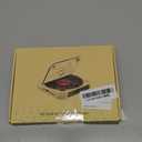 CD Player Portable with Dual Stereo Speakers, Rechargeable Portable CD Player with Bluetooth for Home with Headphones, Support CD/AUX/USB,Black