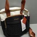 LOVEVOOK Lunch Bag Women, Insulated Wide Opening Adult Lunch Box for Women Work with Cup Holder, Large Lunch Cooler Tote Bag with Utensils Pocket for Office Campus Picnic Beach Mom Nurse Family