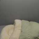 Cat Bed - Cat Cave Bed for Indoor Cats and Small Dogs, Cute Slipper Cat Cave Bed Cat House, Cozy & Soft Plush, Anti-Slip &Durable, Washable for Kittens and Puppies Under 15 lbs (24"x16", M, Green)