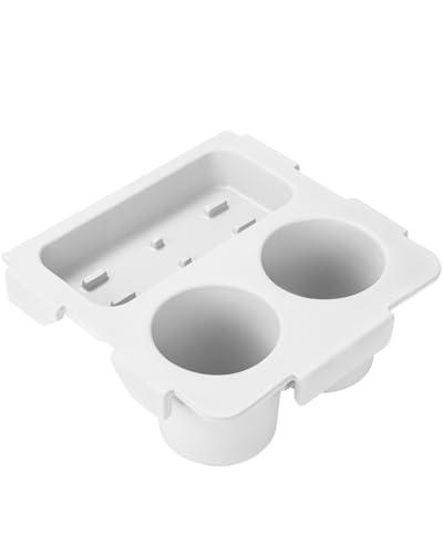 Topper Cup Holder Tray Accessory for Bogg bag X-Large - Fit for Stanley cup - EVA Material Is Water-Resistant and Windproof - Women Phone Holder for Bogg Bag - Divider And Organizer - Patented (White)