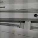 Furologee 5-Tier Ladder Shelf with 2 Drawers,Narrow Bookshelf Storage Shelves,Industrial Bookcase Freestanding Rack Units for Bedroom,Living Room,Bathroom,Home Office,Balcony,Wood Metal, White