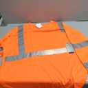 A-SAFETY Safety Shirt,High Visibility Work T Shirt Long Short Sleeve Class 3  (XS-6XL) 1 Pack