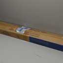 BGMG Wood Floating Shelves 48 inch, Wide Rustic Wooden Wall Shelves for Bathroom Living Room Bedroom Kitchen Farmhouse Set of 2-48x 6.7 x1.25 inch- Black