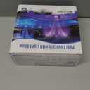 Solar Pool Fountain with Light Show,2026 Upgraded Large Solar Pool Water Fountain,Floating Pool Fountains for Above Ground Pool,Solar Floating Fountains Pump for Pool Pond-1PK (Dark Blue)