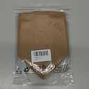 OLETHA Square Tissue Box Cover - Aesthetic Desk Decor for Room, Home & Office - Tissues Cube Boxes Holder - Pale Brown