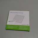 Shower Drain Hair Catcher/Drain Strainer/Shower Drain Cover for Bathroom Floor Drain, Stainless Steel and Silicone (Patented Product) (6 inch, Gray)