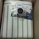 Lahome Abstract 8x10 Rugs for Living Room, Soft Green 8x10 Area Rugs for Bedroom Non-Slip, Ultra-Thin Rainbow Boho Accent Carpet for Dining Room Office Darrell, Green