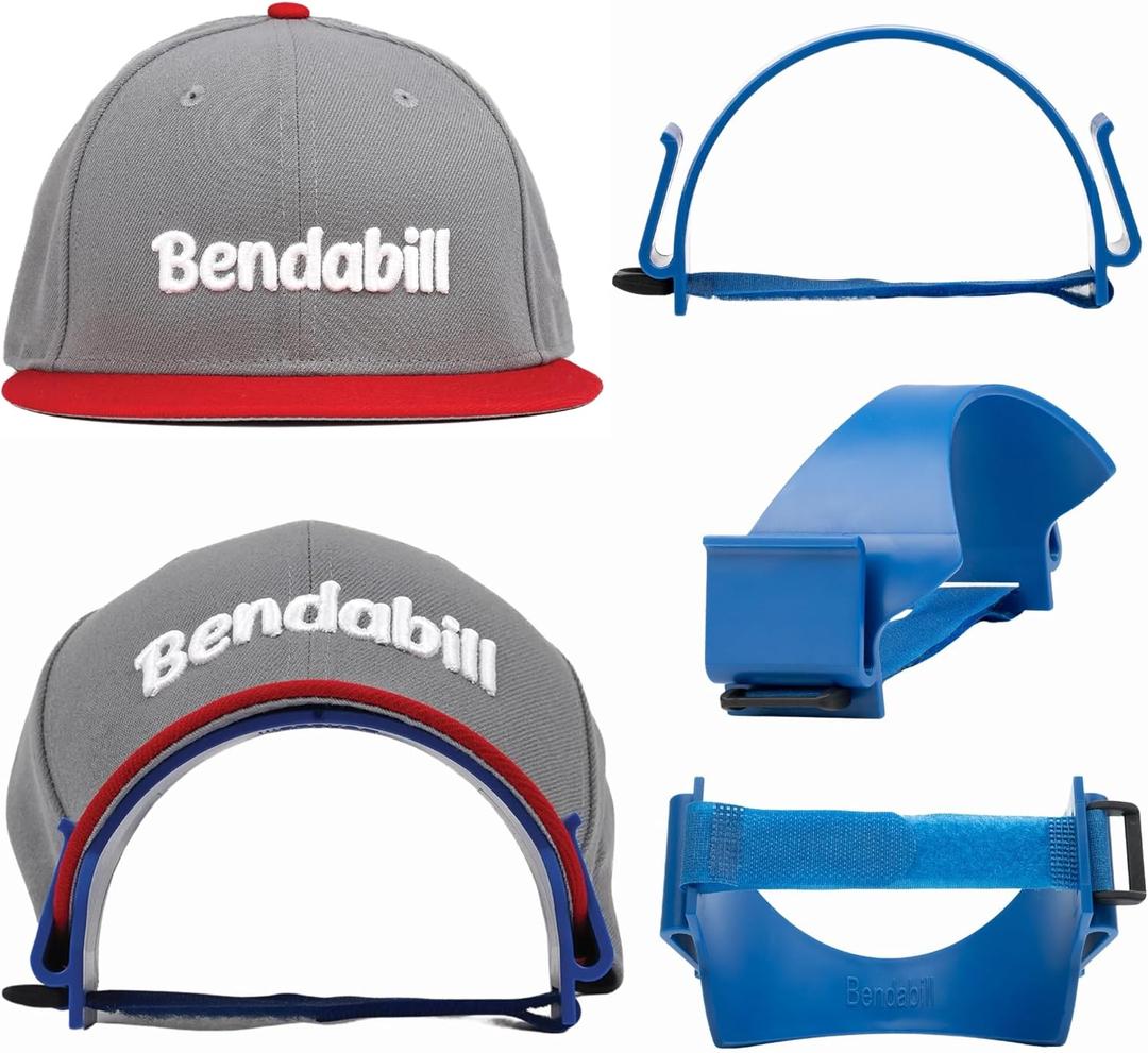 Pro Hat Brim Bender - The Perfect Curve  - Shaper Curver Tool For All Hats, Steaming Optional - U.S. Patent Pending