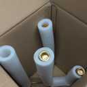 5-Candle Cast Iron Metal Candelabra Candlestick Holders 15 inch Tall Candle Holder Wedding Event Candelabra Candle Stand Brass Gold