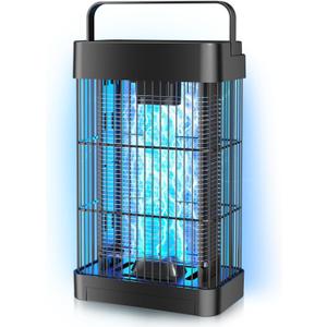 Bug Zapper Outdoor Mosquito Zapper 4200V Electric Fly Zapper Indoor High-Voltage Mosquito Killer for Home, Patio, Kitchen, Backyard, Camping, CA-Blue C1