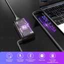 New Slim 65W Watt USB Type C Laptop Charger Compatible with HP Spectre X360, Envy X360, Computer Chromebook EliteBook X360 OmniBook Zbook ProBook Elite X2 Power Cord Replacement AC Adapter