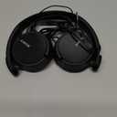 Sony ZX Series Wired On-Ear Headphones, Black MDR-ZX110