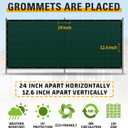NEXCOVER Privacy Fence – 6' x 50' Heavy Duty Privacy Screen with Bindings & Brass Grommets, Commercial & Residential Fence Privacy Screen for Garden Yard Windscreen Wall Backyard. Green