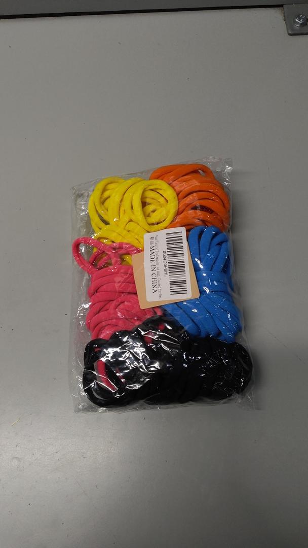 100 Pcs Hair Ties, Seamless for Thick hair, Ponytail Holders Hair Accessories No Damage for Hair, Hair bands Christmas Gift