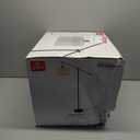 GLOBE Electric 67525 Avellino 66" Floor Lamp, Matte Black, White Linen Shade, Stepless Rotary Dimmer Switch on Socket