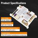 50A55-843 Furnace Control Board Compatible with White Rodgers and Lennox Systems Universal Furnace Ignition Module Control Board Replace 50A50-241/405, 50A55-288/486, 50A50/50A55 Series