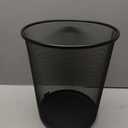 Metal Wire Trash Can Wastebasket Thickened Office Trash Container Home Kitchen Bedroom Open Top Mesh Garbage Bin for Household Storage Random Color
