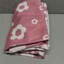 Mindsoft 2 Pcs Kids Hooded Bath Towel 50" x 30" Kids Hooded Beach Bath Towels Pink Microfiber Girls Bath Towels Pool Beach Towel Wrap for 3-12 Years Girls Toddlers Swimming Cover up 2 Design(Flowers)