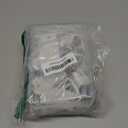 Tandefio 25 Pack J Shaped Slatwall Hooks and Hangers Heavy Duty Slatwall Accessories for Display Panel Garage, 3.25 Inch(White)