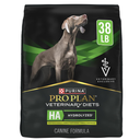 Pro Plan Veterinary Diets Purina HA Hydrolyzed Dry Dog Food, 38 lb. Single hydrolyzed protein source, single carbohydrate source, vegetarian formula (BBD: 10/2026)