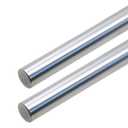2PCs 12mm x 600mm (.472 x 23.62 inches) Case Hardened Chrome Plated Linear Motion Rod Shaft Guide - Metric h8 Tolerance