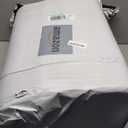 Bedluxe 3Pcs Orthopedic Bed Wedge Pillow Set, Foam Wedge Pillow Post Surgery for Back, Leg and Knee Support, Adjustable 9&12 Inch Folding Triangle Pillow for Sleeping, Acid Reflux, Snoring, Light Grey