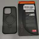 TORRAS Ultra-Magnetic Ostand for iPhone 16 Pro Case, [Compatible with MagSafe] [Flexible Stable Stand] Military-Grade Protection Translucent Slim Anti-Scratch Ring Kickstand, Frosted Black 6.3"