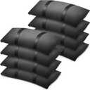 400 LBS Umbrella Base Weights Fillable Sand Bags, Sand Bags for Weight, 8 Packs Heavy Duty Weight Bags, Weatherproof Furniture Outdoor Patio Backyard Umbrellas Garden Trampoline Poolside Accessories