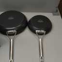 GreenPan Paris Pro Hard Anodized Healthy Ceramic Nonstick, 8" and 10" Frying pan Skillet Set, PFAS-Free, Dishwasher Safe, Grey