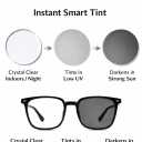 Myopia glasses Photochromic Gray Sunglasses