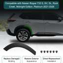 Rear Right Wheel Opening Molding Wheel Arch Trim for Nissan Rogue 2021-2026