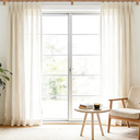 Bamboo Curtain Rods Size 49