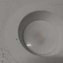 HALO RL Series 4 inch Recessed LED Retrofit Light Selectable CCT (2700K-5000K) and Selectable Lumens, Dim to Warm, Integrated LED Matte White, 600/900 Lumens